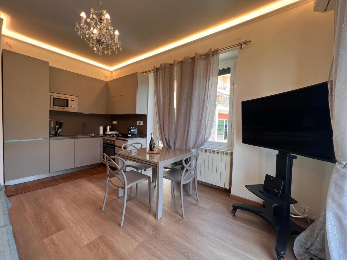 Val Di Sole 19-Iii Piano- Vista Mare- Vista Collina-Wifi 100Mg-Aria Condizionata In Tutte Le Stanze -L'Appartamento E' Stato Completamente Rinnovato Nel 2023 Rapallo Eksteriør bilde